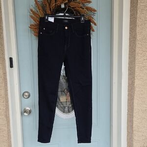 Curve Appeal skinny jeans dark blue